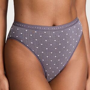 🩷Victoria's Secret Gray Heart Pattern Panties